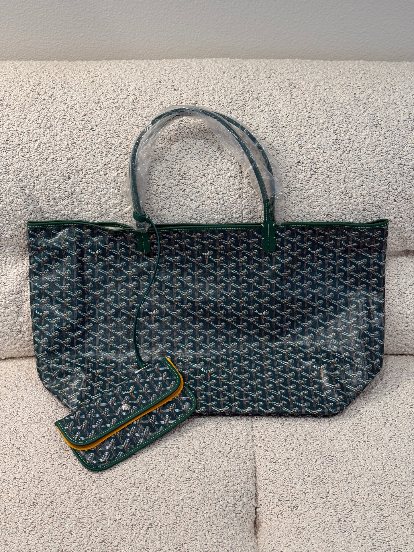 Goyard Green GM Saint Louis Tote