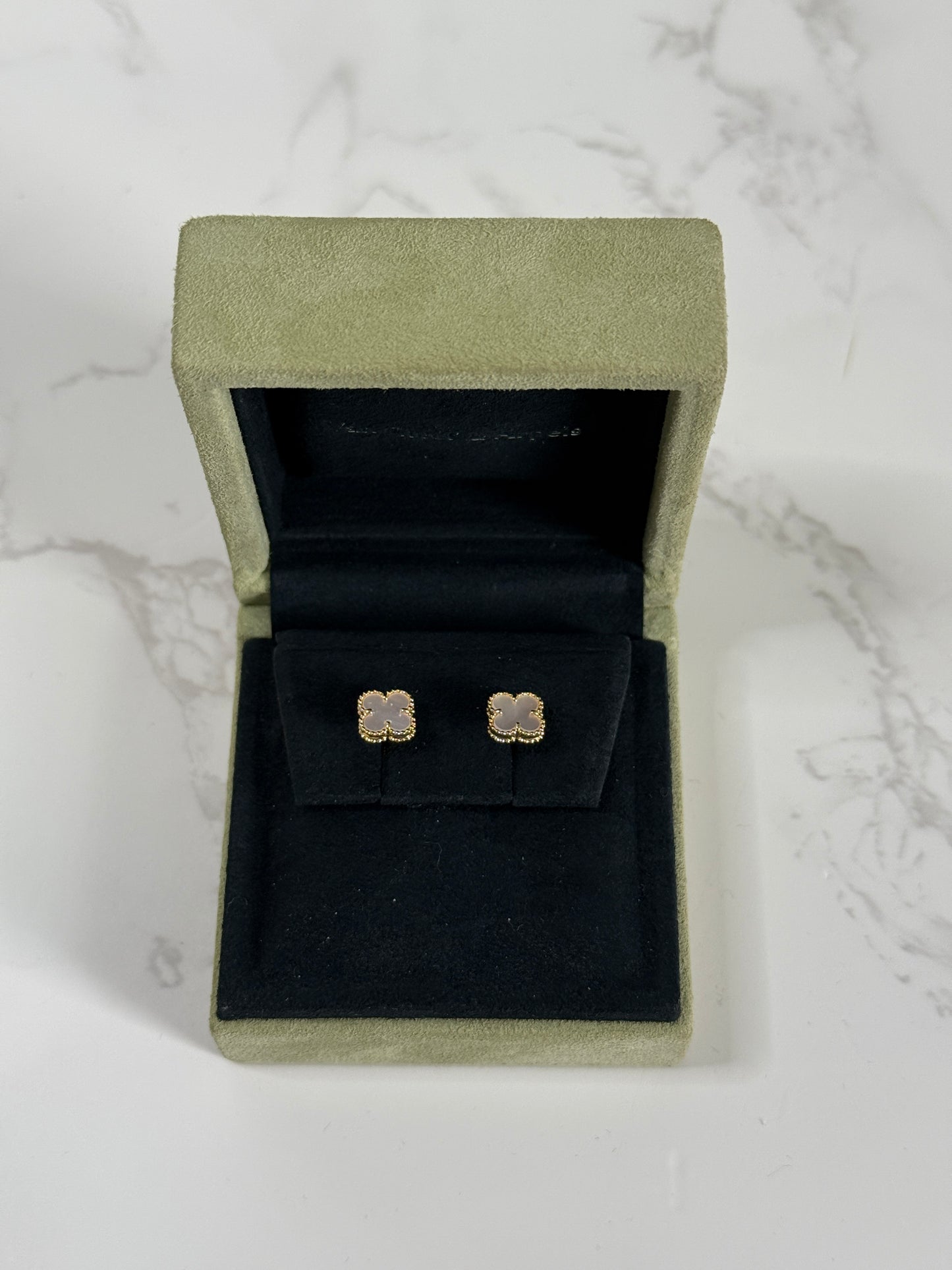 VCA Mother Of Pearl Sweet Alhambra Earrings