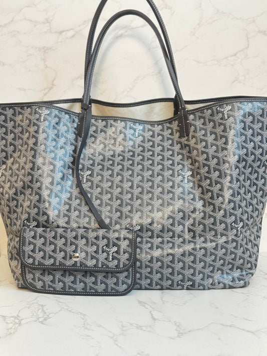 Goyard Grey Saint Louis Tote GM